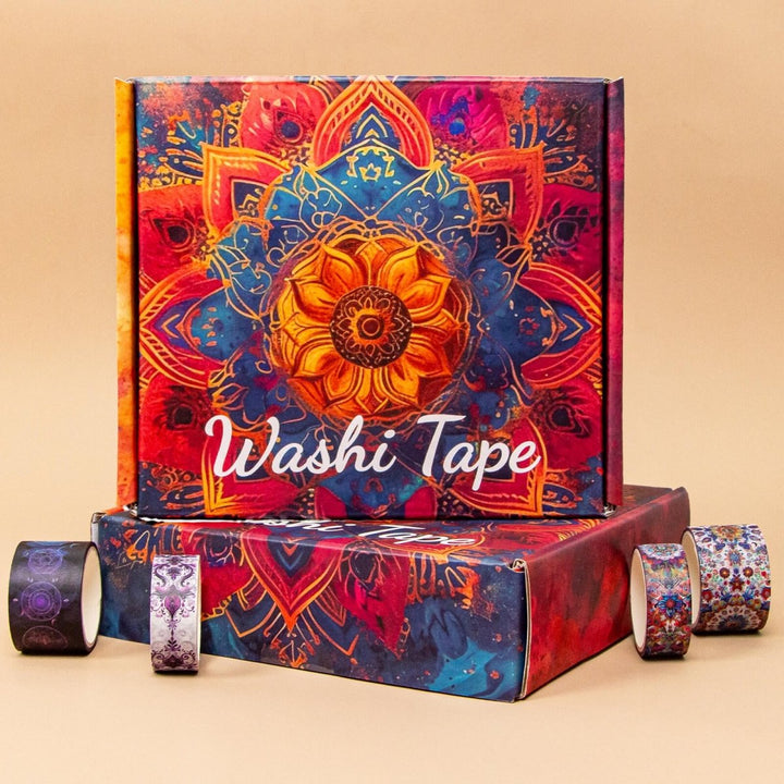 Luminous Mandala - 36 Rolls Washi Tape Set - IEEBEE