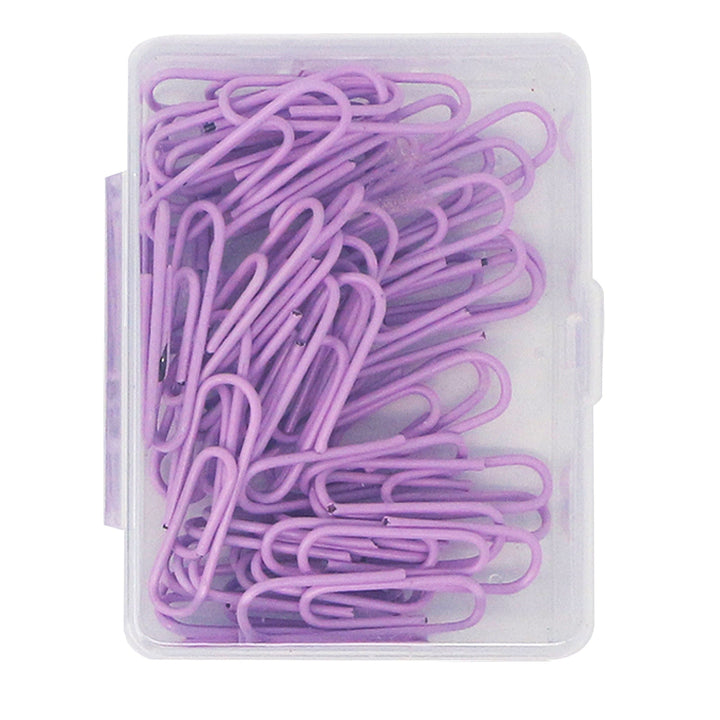 Macaron Series - 50pcs Metal Paper Clips - IEEBEE