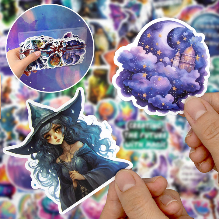 Magician - 120pcs Decor Waterproof Stickers - IEEBEE