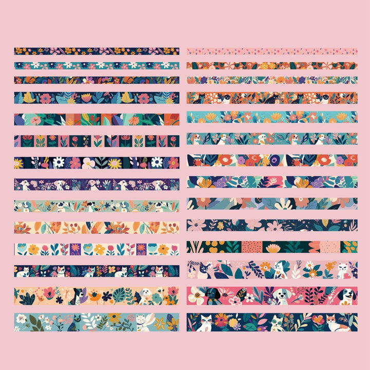 Matisse's Style - 27 Rolls Washi Tape Set (Ordinary packaging) - IEEBEE
