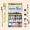 Moonlight Animal City - 24 Rolls Washi Tape Set - IEEBEE