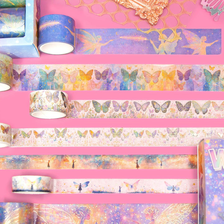 Moonlit Fairy Dreams - 14 Rolls Washi Tape - IEEBEE