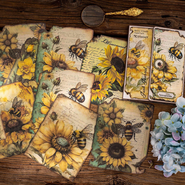 Natural Aesthetics - 30pcs Scrapbook Pack Set - IEEBEE