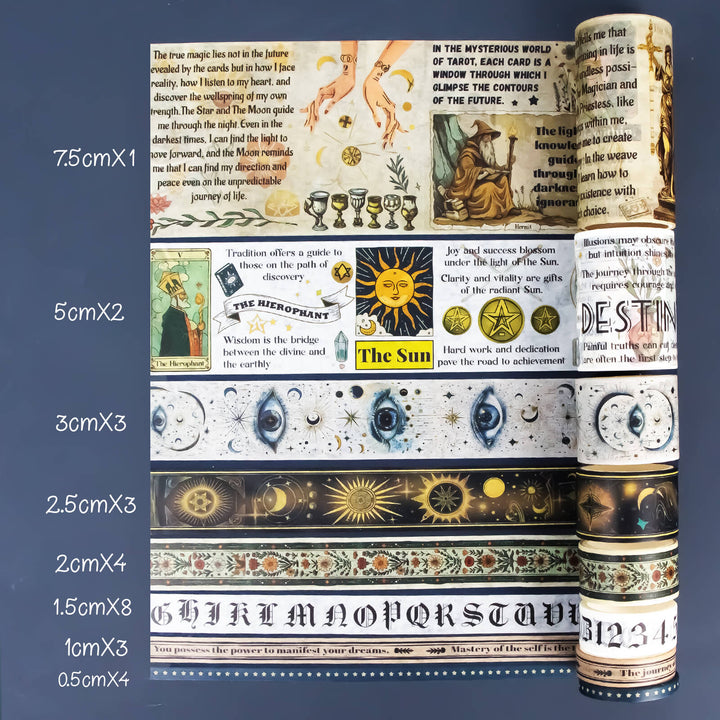 Night of Astrology - 29 Rolls Washi Tape Set - IEEBEE