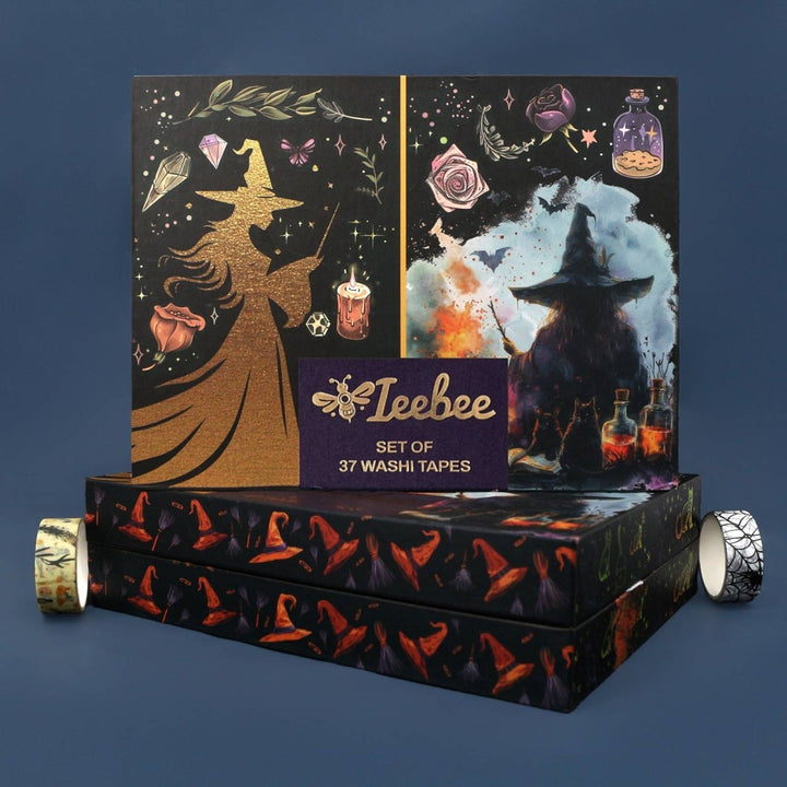 Phantom Witches - 37 Rolls Washi Tape Set - IEEBEE