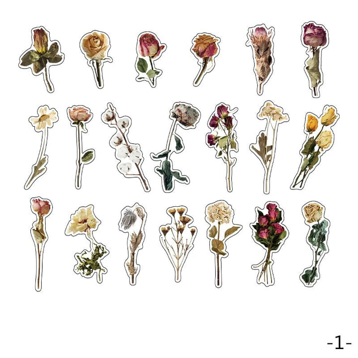 Plant Collection - 40pcs PET Stickers Pack - IEEBEE