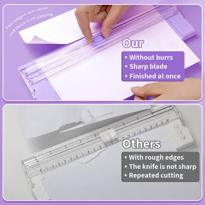 Scrapbook Paper Cutting Set ( Light Cutter & Hole Punch) - IEEBEE