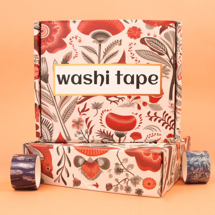 Silver Flower Dream - 32 Rolls Washi Tape Set - IEEBEE