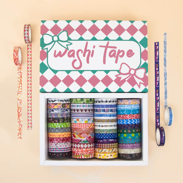 Summer Letter - 48 Rolls Washi Tape Set - IEEBEE