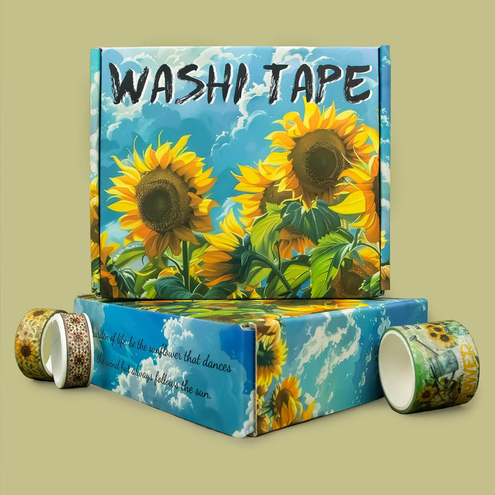 Sunny Blooms - 27 Rolls Washi Tape Set - IEEBEE