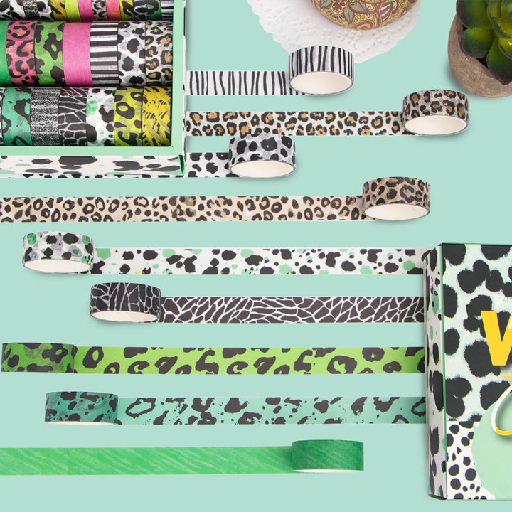 Urban Jungle - 40 Rolls Washi Tape Set - IEEBEE