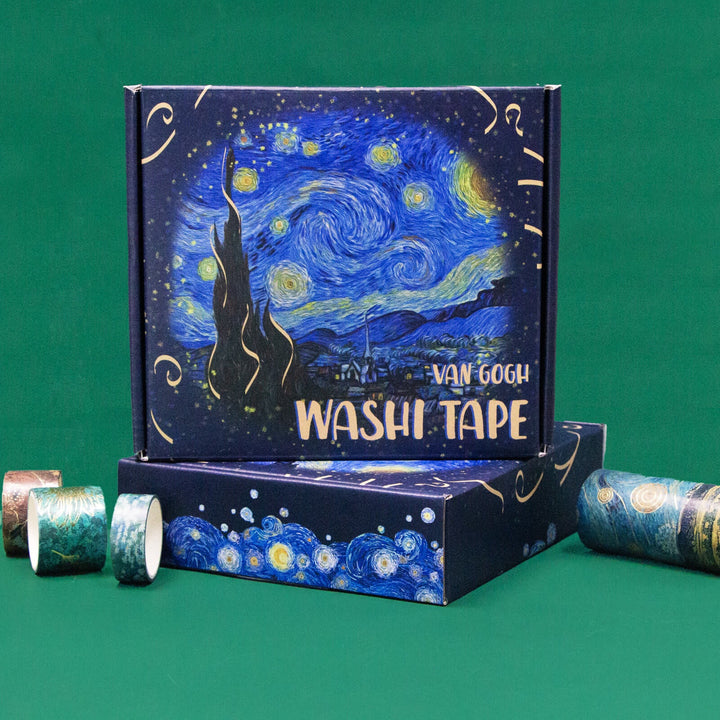 Van Gogh's World - 36 Rolls Washi Tape Set - IEEBEE