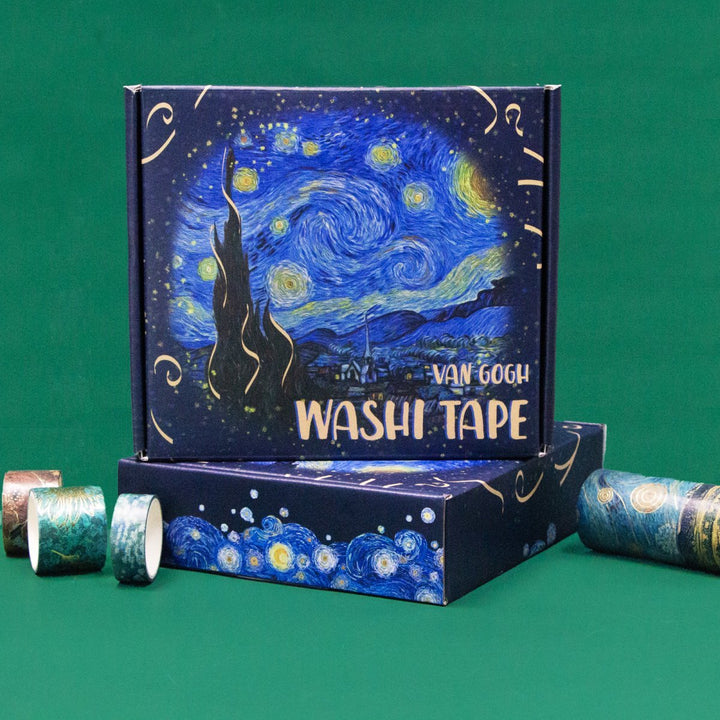Van Gogh's World - 36 Rolls Washi Tape Set ( Ordinary packaging) - IEEBEE