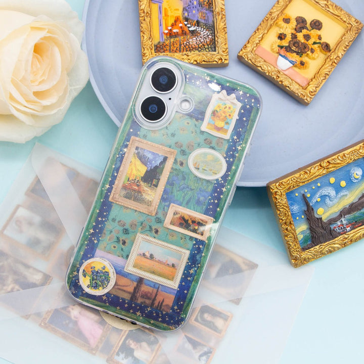 Vintage Art Gallery - 2PCS 3D Stereoscopic Stickers - IEEBEE