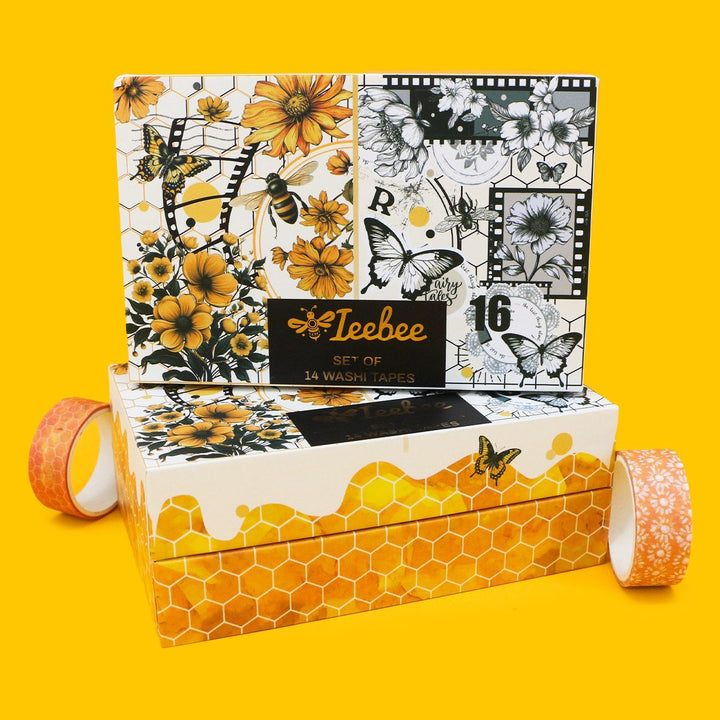 Vintage Bee - 14 Rolls Washi Tape Set - IEEBEE