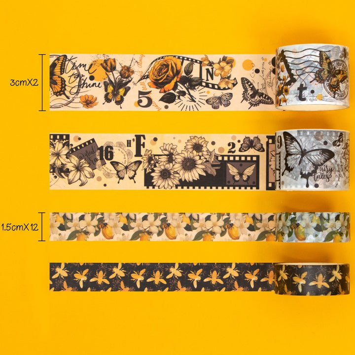 Vintage Bee - 14 Rolls Washi Tape Set (Ordinary packaging) - IEEBEE