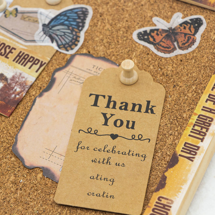 Whimsy Marks - Kraft Paper Bookmarks - IEEBEE