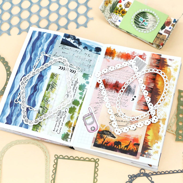 Wind Letter - 15pcs Hollow Material Paper - IEEBEE