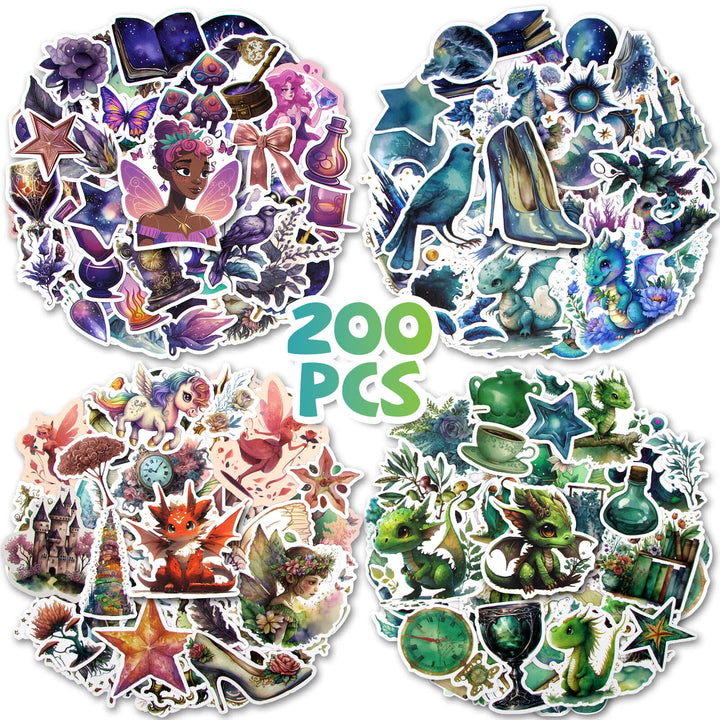 Wizarding World - 200pcs Stickers Pack - IEEBEE